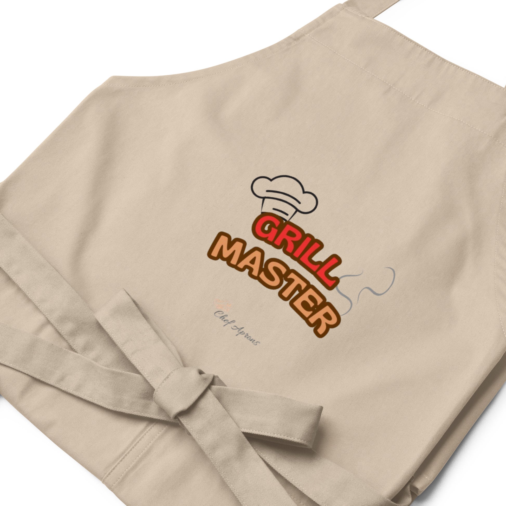 Close-Up view of Rope Grill Master Design Durable BBQ Apron